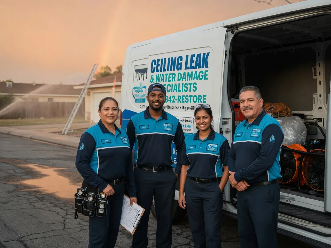 Ceiling Leak Cleanup company in Kaufman, TX