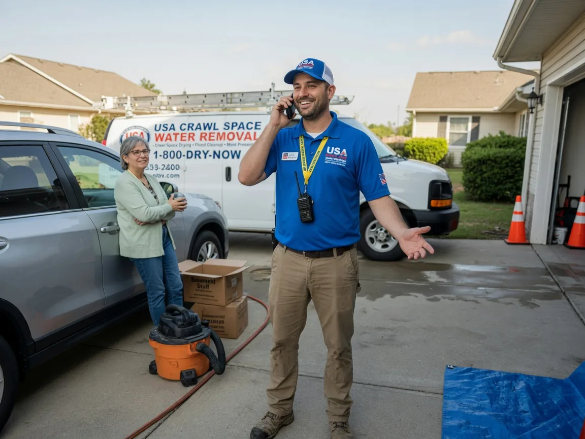 Crawl Space Water Removal Kaufman, TX FAQs